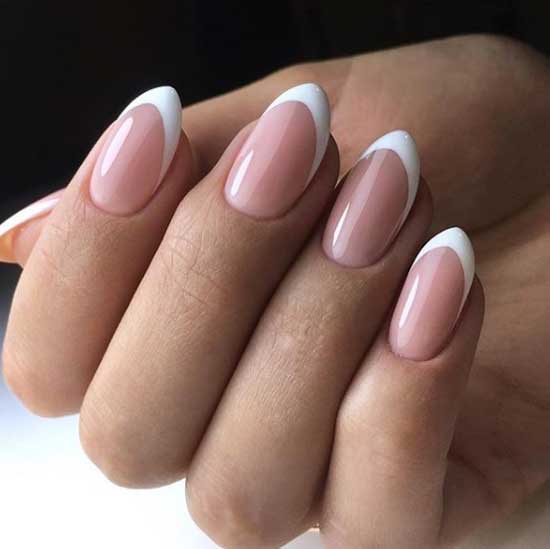 Classic French manicure 2019-2020