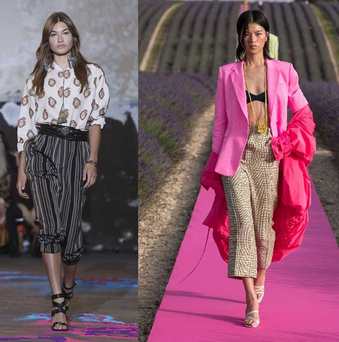 Fashionable breeches and culottes 2019-2020