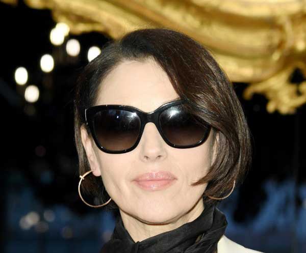 Monica Bellucci's new bob haircut