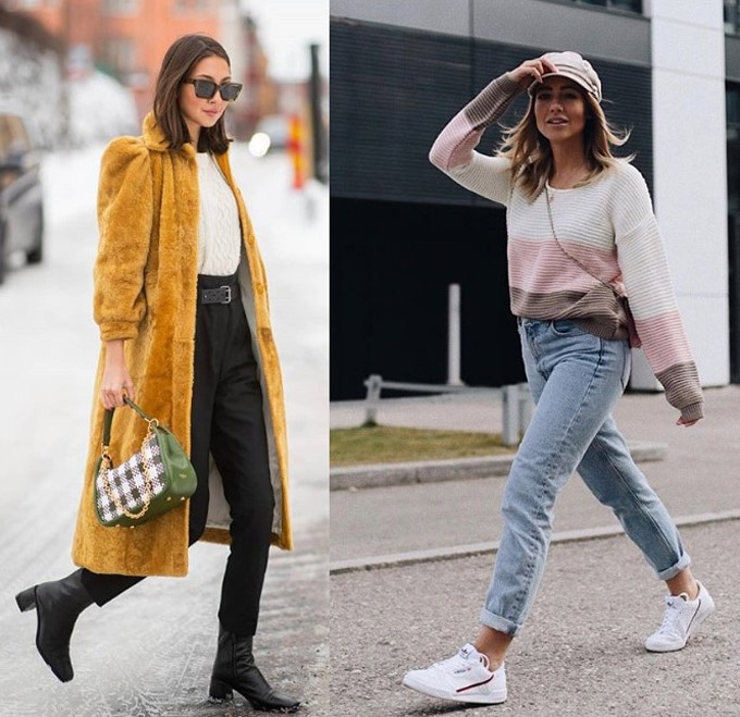 Tendances de la mode les meilleures images avec un pull 2020