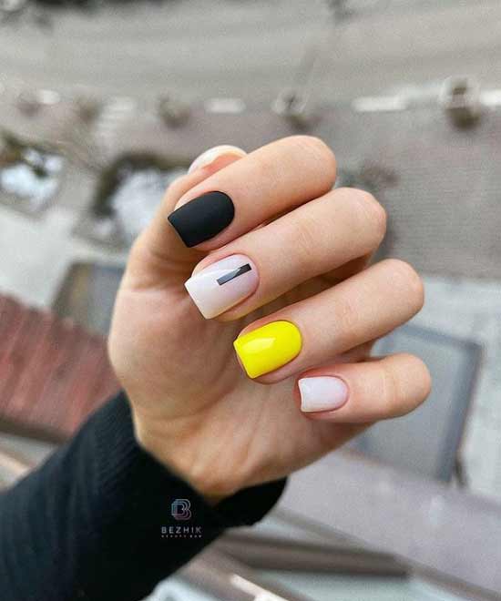 Nail art short nails