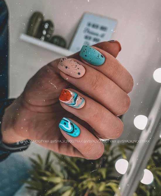 Nails drawings