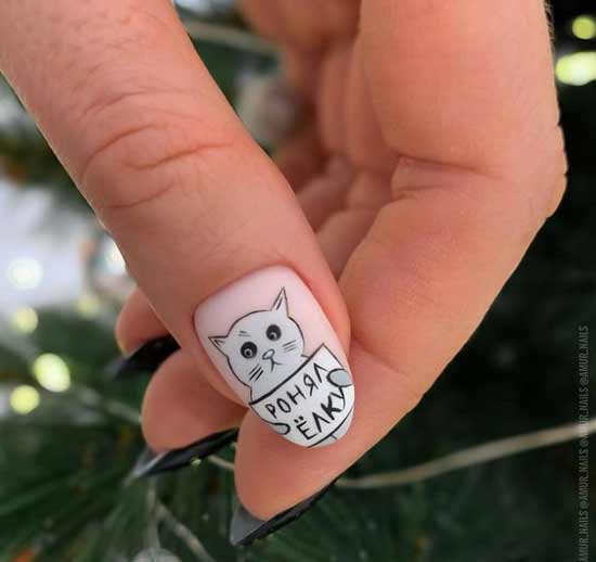 Drawing on the nail