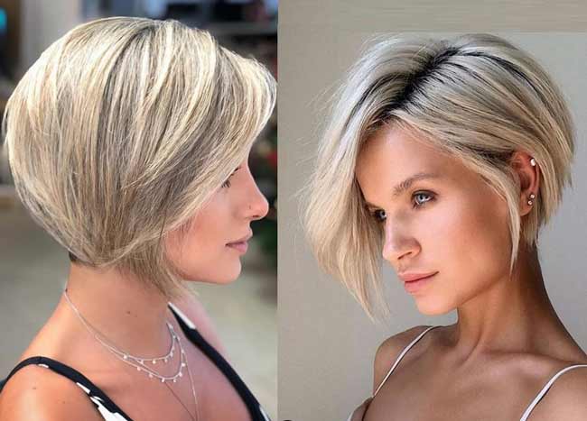 Asymmetrical bob 2021