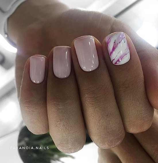 Light nude with marble