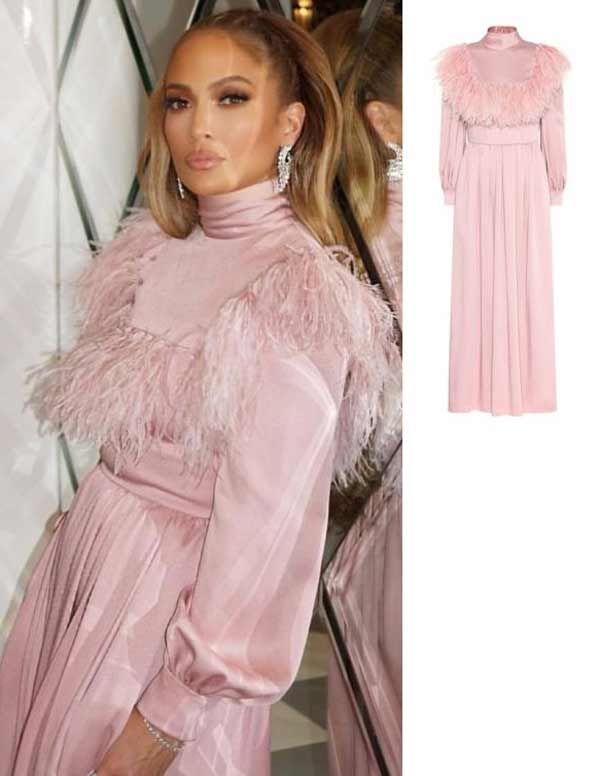 Jennifer Lopez en robe Valentino