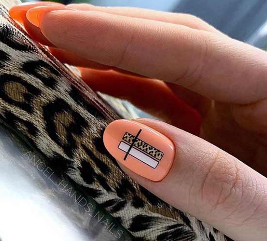 Simple print nail designs