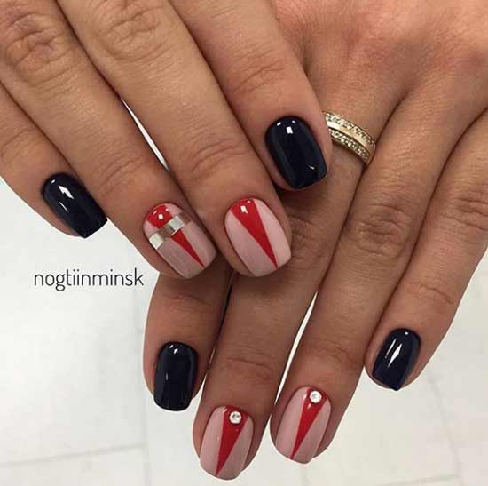 Easy manicure with flexible bands