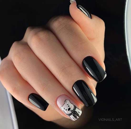 Beautiful manicure design