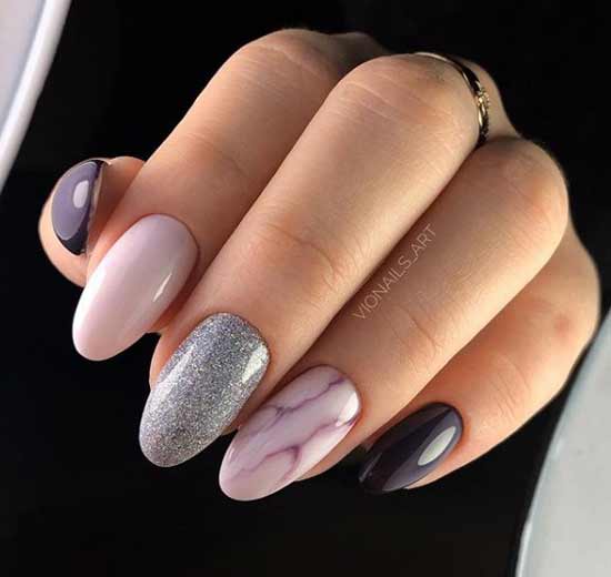 Marble manicure photo