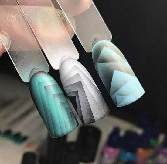 Airbrushing manicure ideas