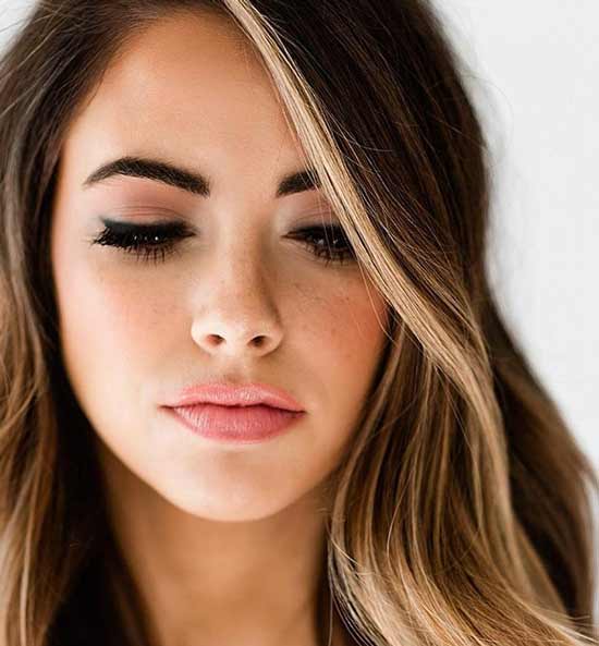 A selection of fashionable haircuts for long hair