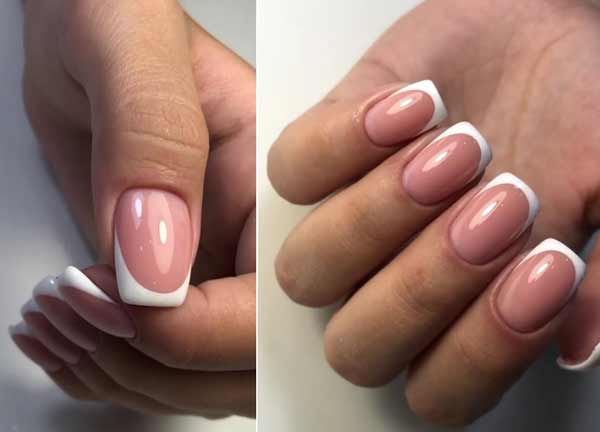 Perfect French manicure