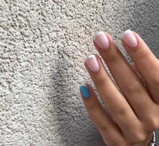 French short nails