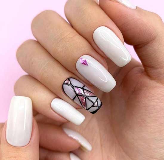 Geometry on milky nails