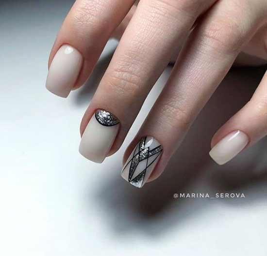 Geometric manicure 2020