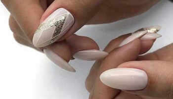 Geometry on nails photo ideas