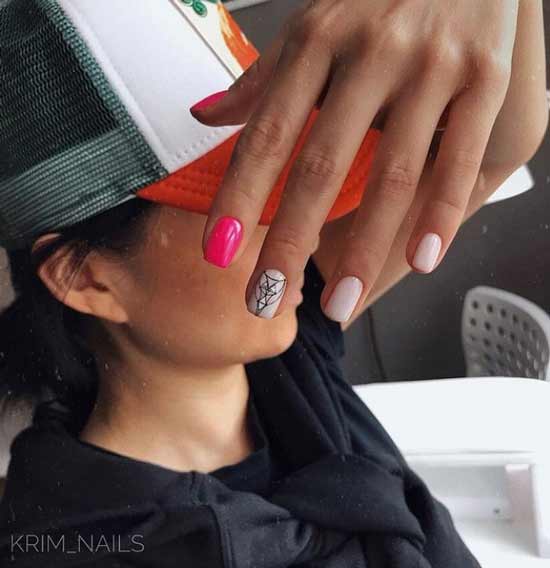 Geometry manicure ideas