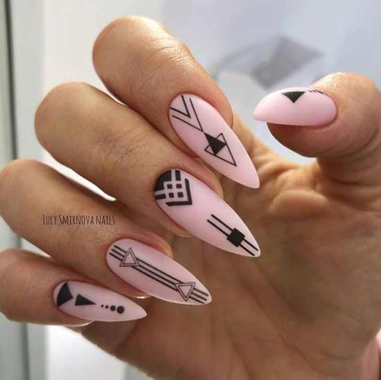 Long nails geometry