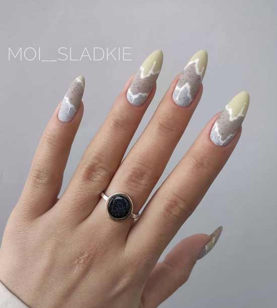 Delicate design long nails