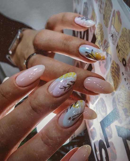 Long nails design