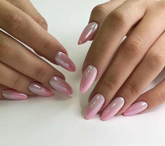 Ombre manicure - chic design