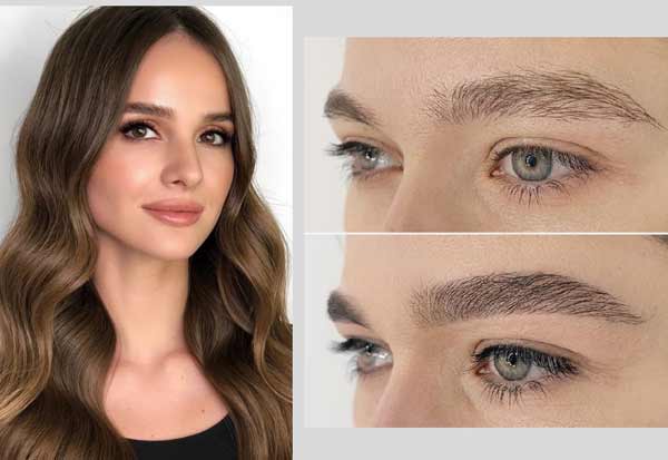 Fashionable eyebrow shape 2020