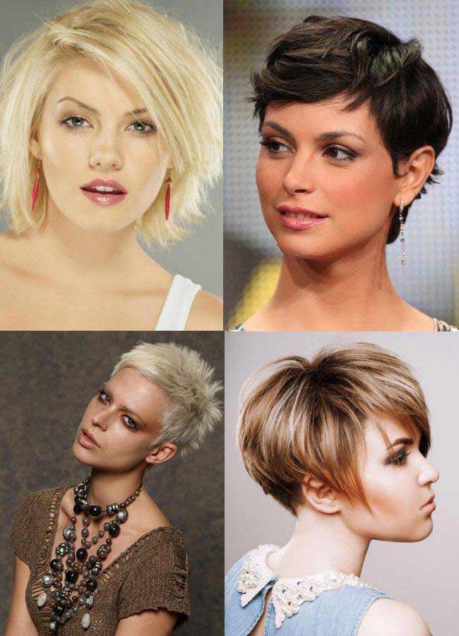 Photo of women's short haircuts