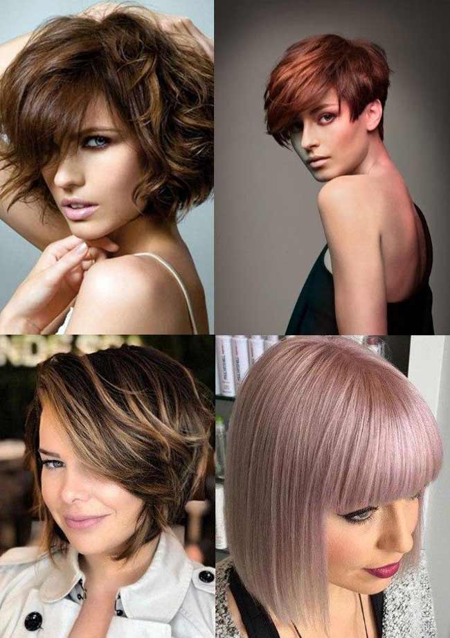 Trendy short haircuts