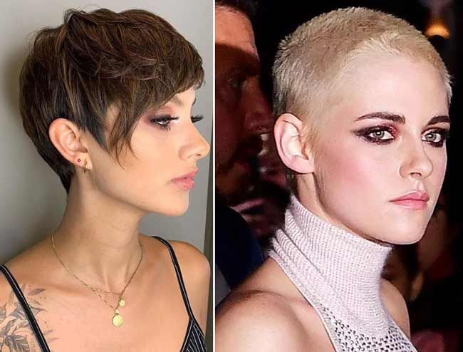 Ultra short haircuts for women