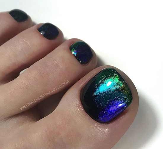 Beautifully designed pedicure