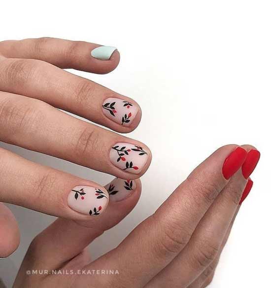 Summer nail art