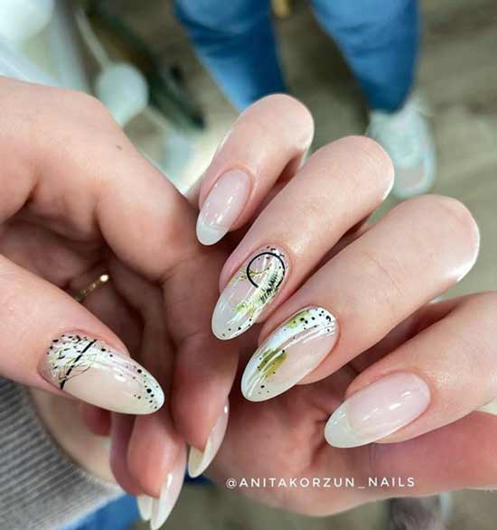 Photo manicure spring