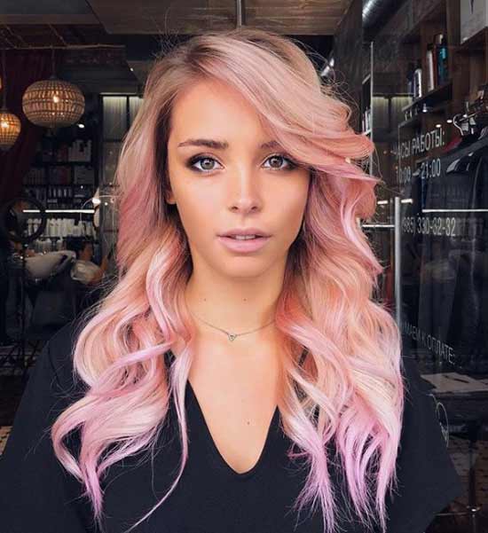 Pastel hair coloring 2020