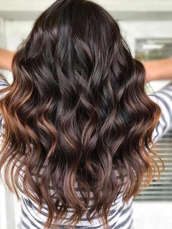 Beautiful hair color