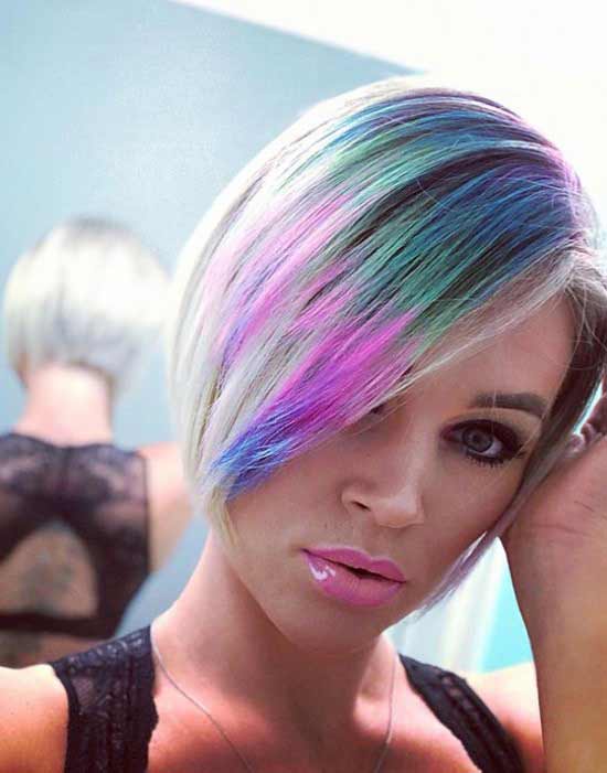 Fashionable hair coloring 2020