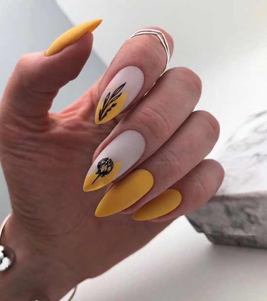 Colored jacket on two nails