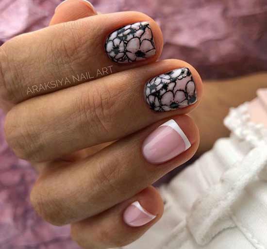 French with stamping