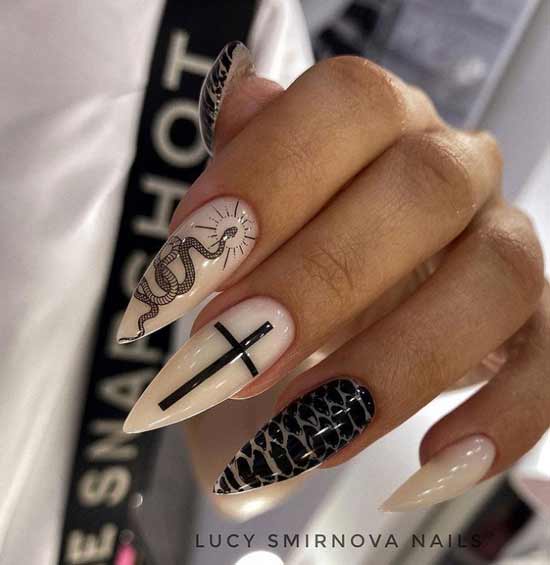 Sharp nails fashion design