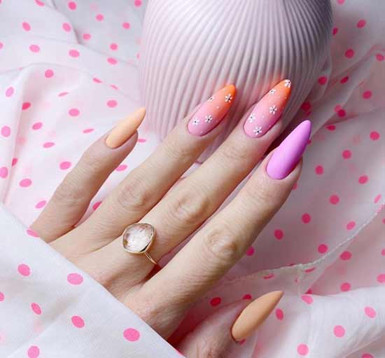 Sharp patterned nails