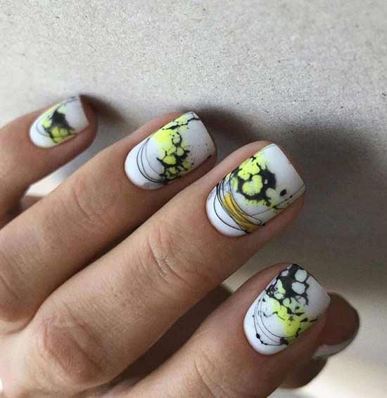 Manicure abstraction