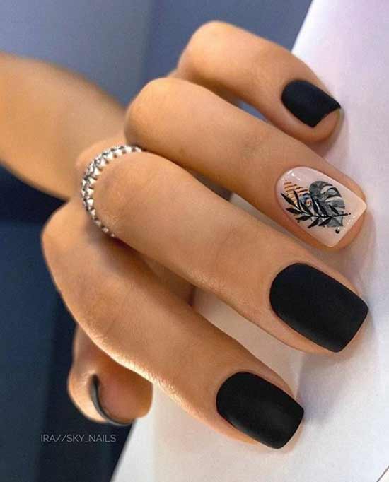 Matte patterned