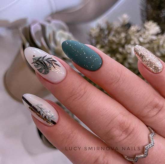 Plant nail art