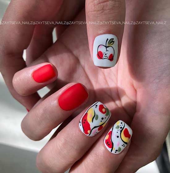 Ongles de fruits