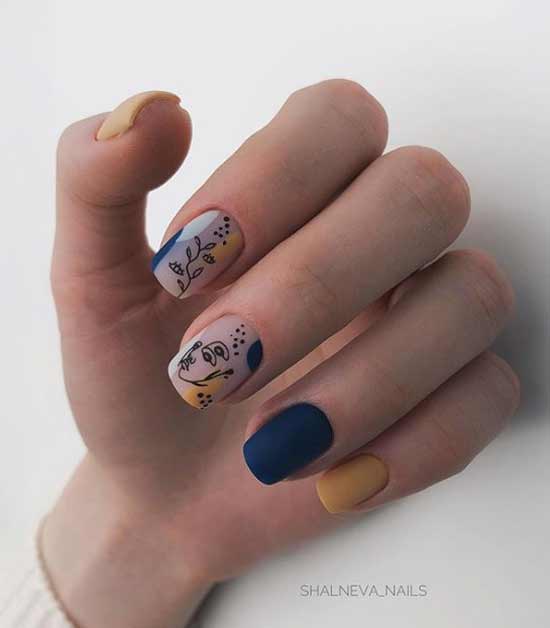 Stamping manicure