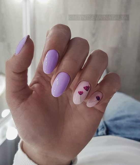 Nails manicure spring