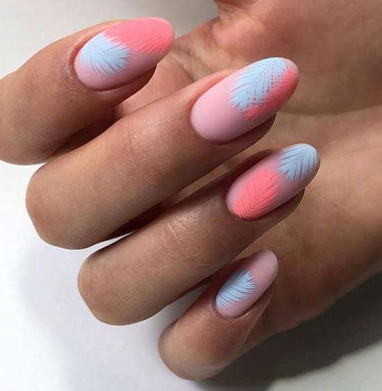 Delicate nail art