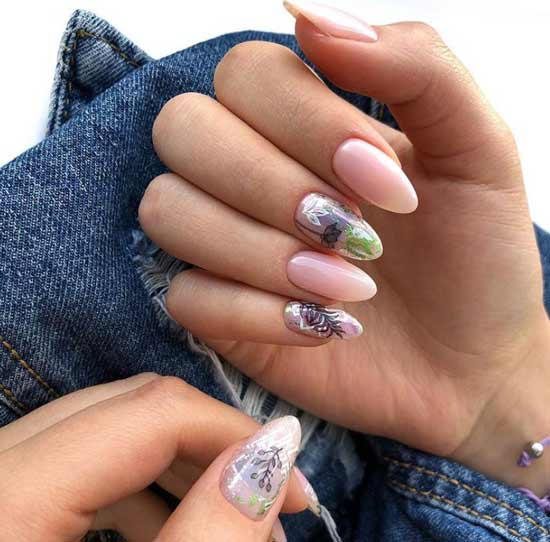 Nice little manicure long nails