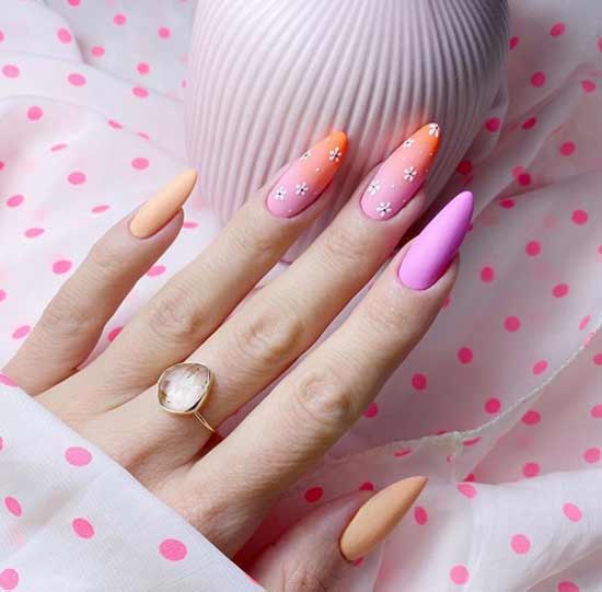 Gradient nail designs