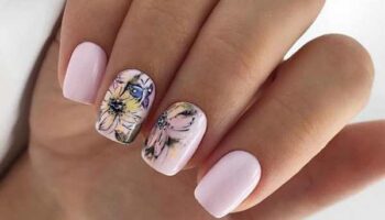 A selection of cute manicure ideas